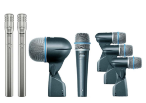 KIT SHURE BATERÍA